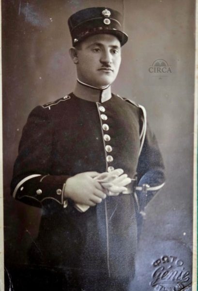 Φωτογραφία Στρατιωτικού – Θεσσαλονίκη – ca. 1915–1925 – «Φωτο Genie»