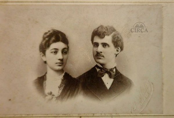 Carte-de-Visite Portrait by a Royal Photographer of Romania (1880s)