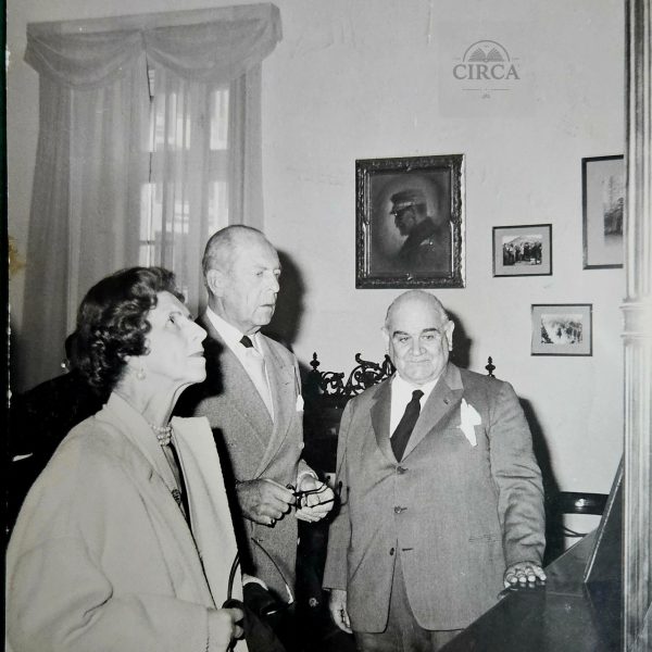Σπάνια Φωτογραφία Βασιλιά Παύλου & Βασίλισσας Φρειδερίκης – Επίσημη Επίσκεψη – 1960s