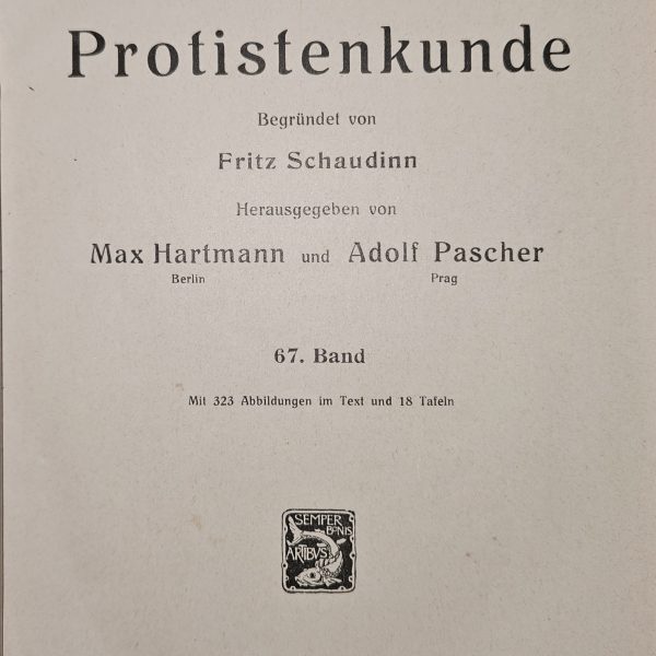 Archiv für Protistenkunde – Volumes 67–68 (1929)