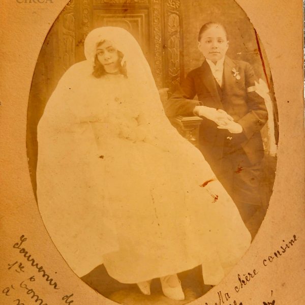 Original First Communion Photograph – Paris, 1923