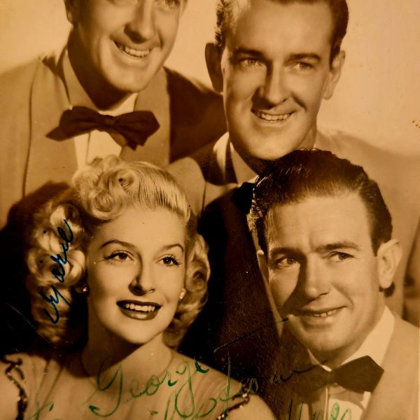 Signed Vintage Photograph – The Merry Macs (c. 1940s–50s)