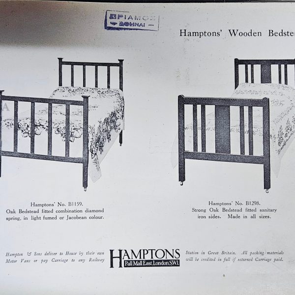 Hamptons Ltd. Pall Mall – Furniture Catalogue (Bedroom Suites & Bedsteads), ca. 1930 – 100 pages