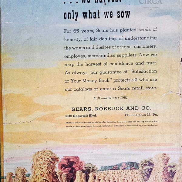 Sears, Roebuck and Co. – Fall & Winter 1951 Catalog