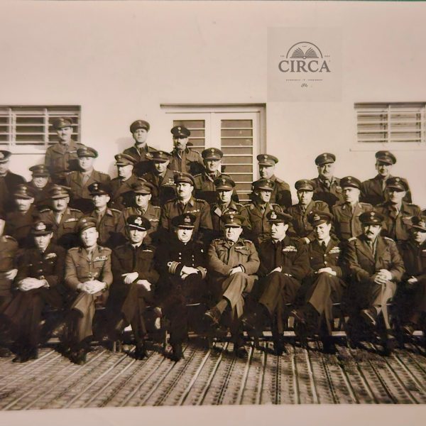 Greek Armed Forces Senior Officers Small Group Photo – 1950s – Original