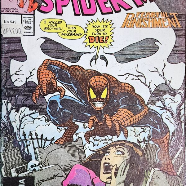 Spider-Man No.549 Greek Edition (1991) – Ekdoseis Kampana – Vintage Marvel