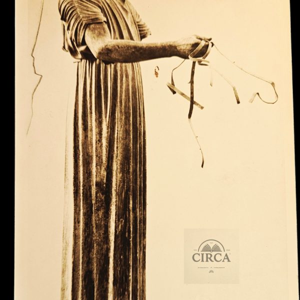 Delphi Charioteer Museum Print 1956 – Tombazi Athens – Vintage