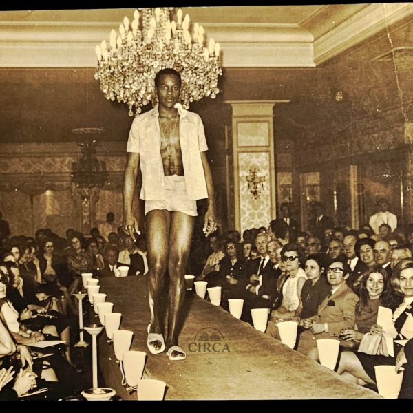 1960s Fashion Show Runway – Bikini & Mod Dresses | Set of 4 Vintage Photos