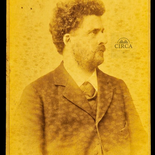 Jean Gagel Bucharest Cabinet Photograph c.1890 - Romanian Studio Portrait